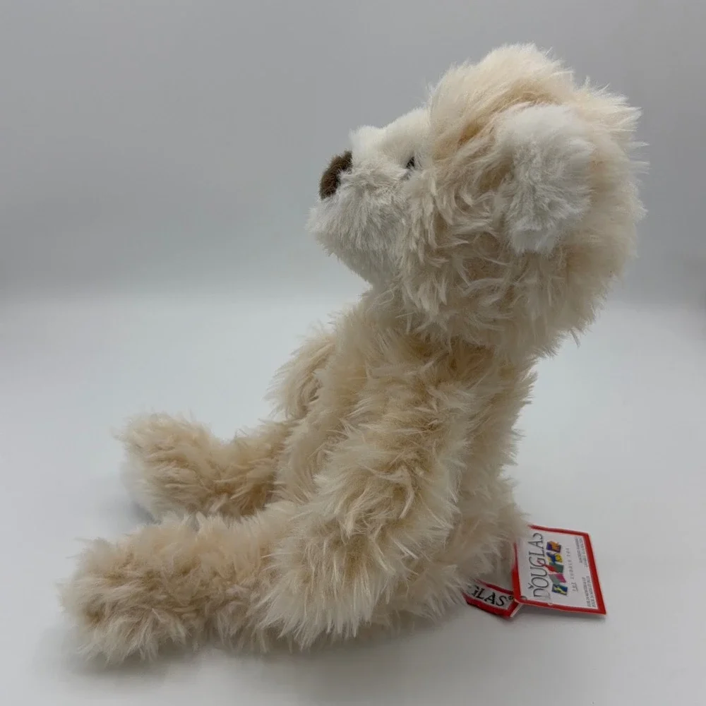Douglas Cuddle Toy Brulee Cream Bear Shaggy Teddy Retired Plush Collectible NWT